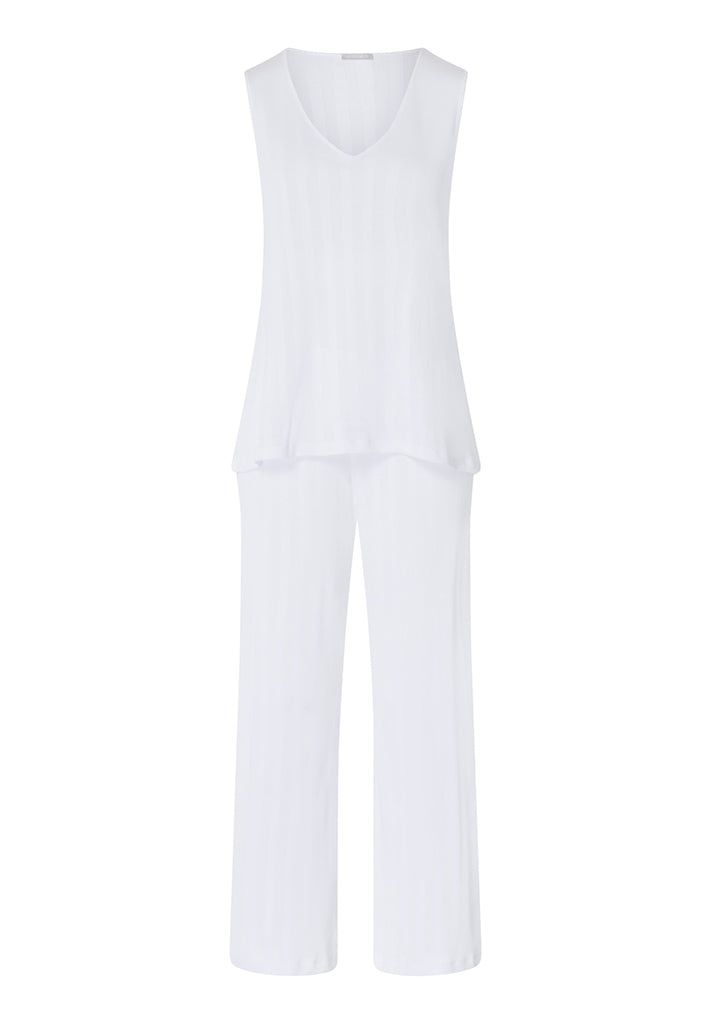 The Simone Sleeveless Pyjama By HANRO In White