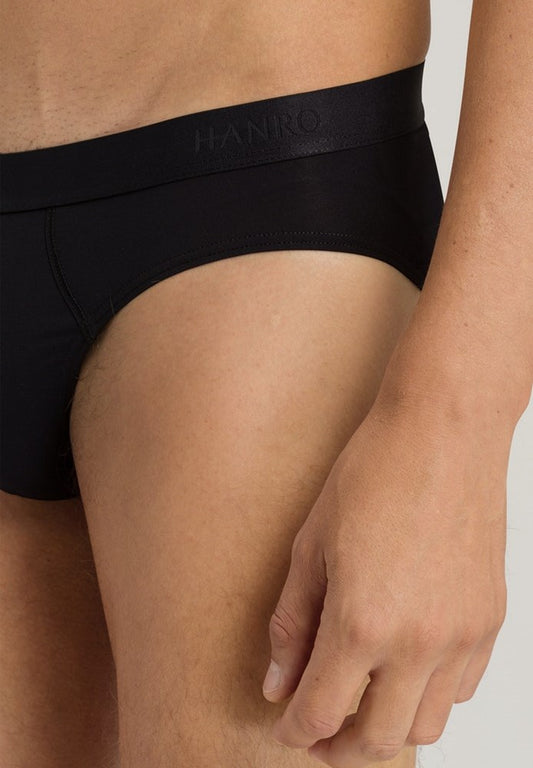 The Micro Touch-Briefs By Hanro in Black