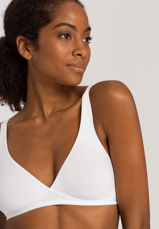 The Cotton Sensation-Soft Cup Bra By Hanro in White