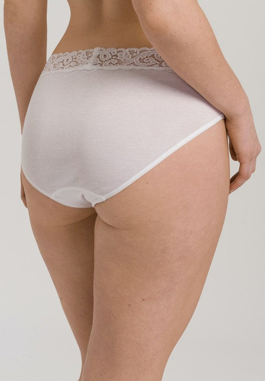 The Moments-Midi Briefs By HANRO in White