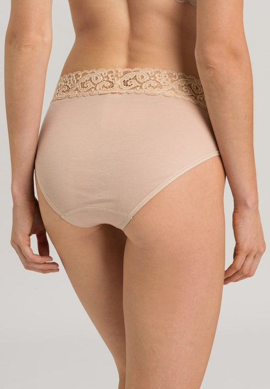 The Moments-Midi Briefs By HANRO in Beige