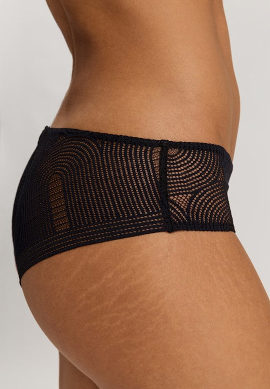The Martha-Mini Briefs By Hanro In Black