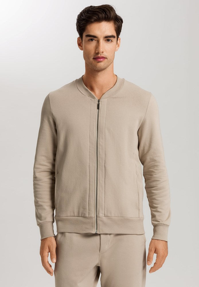 The Natural Living-Cardigan By Hanro In Savanna
