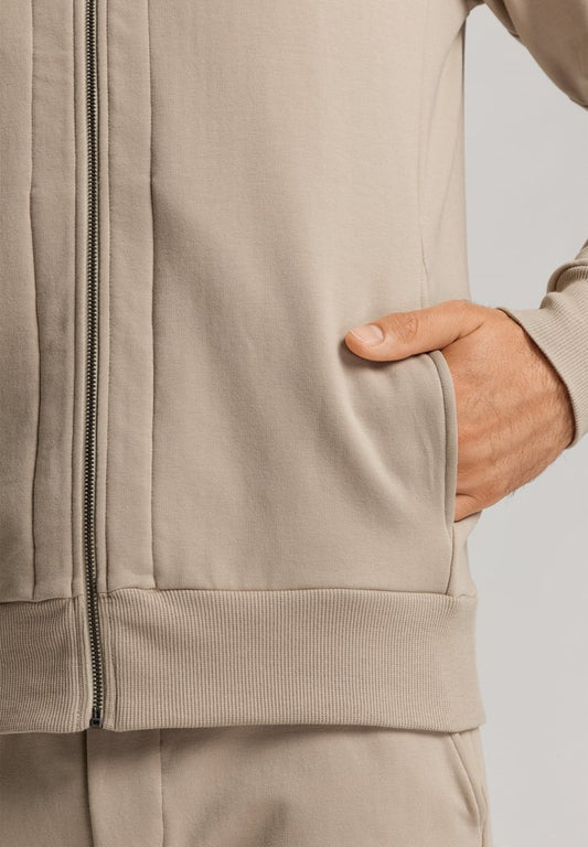 The Natural Living-Cardigan By Hanro In Savanna