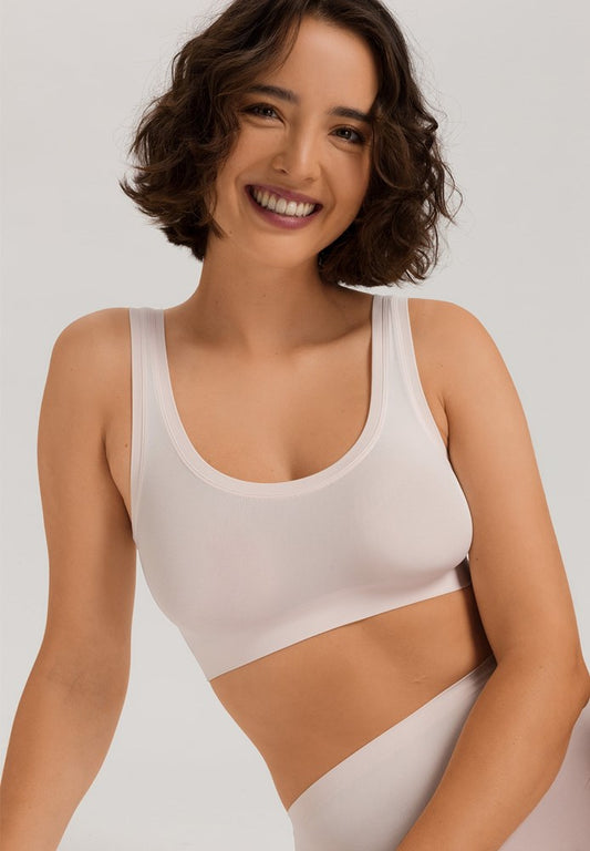 The Touch Feeling-Crop Top By Hanro in Melon Soda