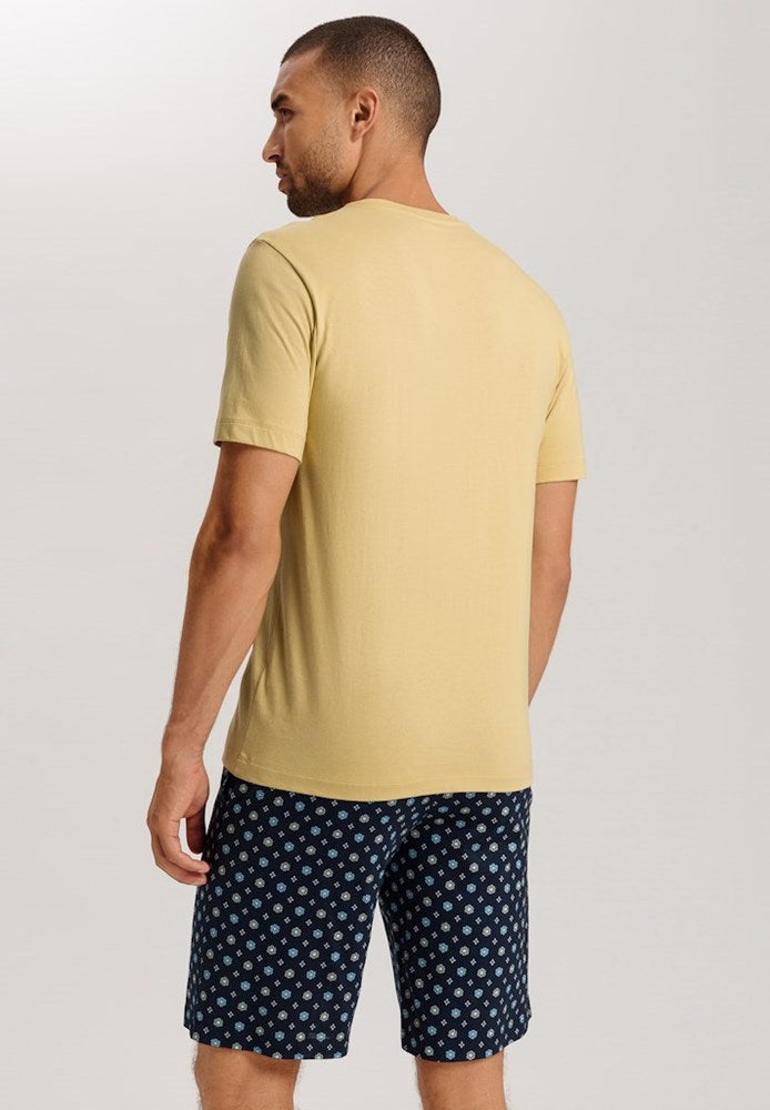The Living Shirts-Short Sleeve Shirt By Hanro In Straw