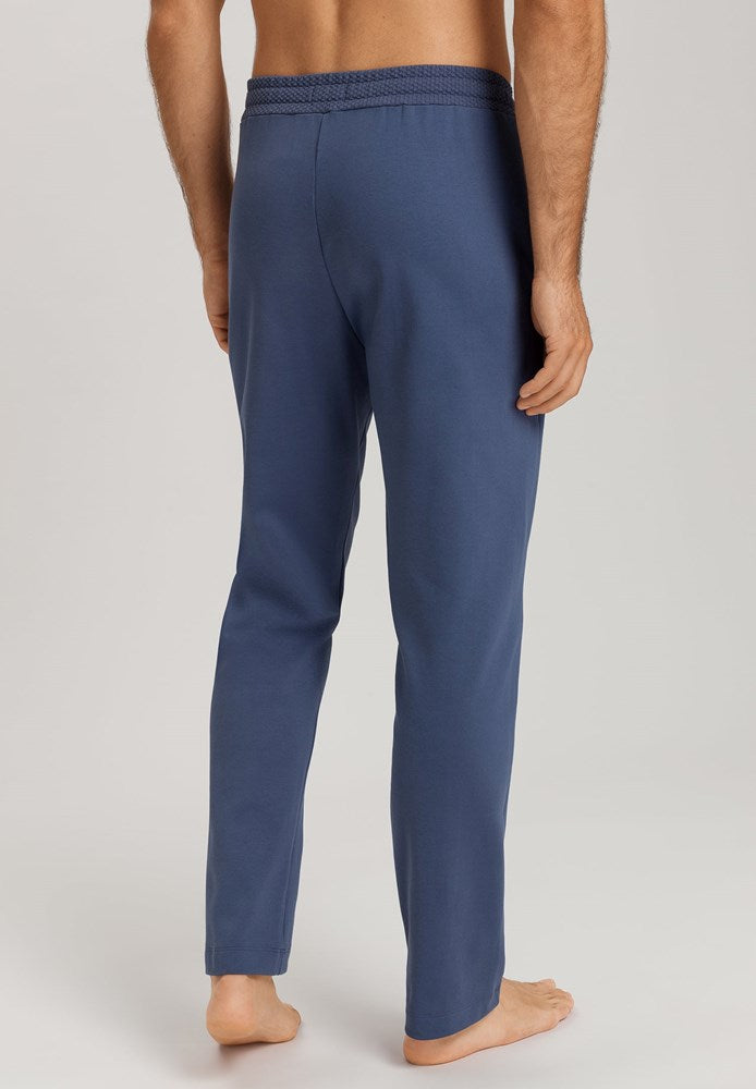 The Night & Day-Long Pants By Hanro In Vintage Indigo