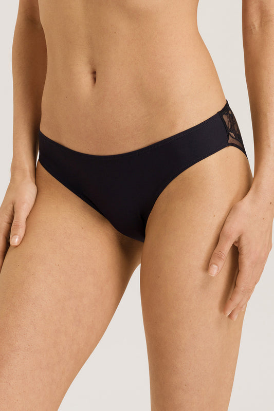 The Selma Mini Briefs By HANRO In Black