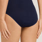THE Cotton Seamless Maxi Briefs By HANRO In Deep Navy