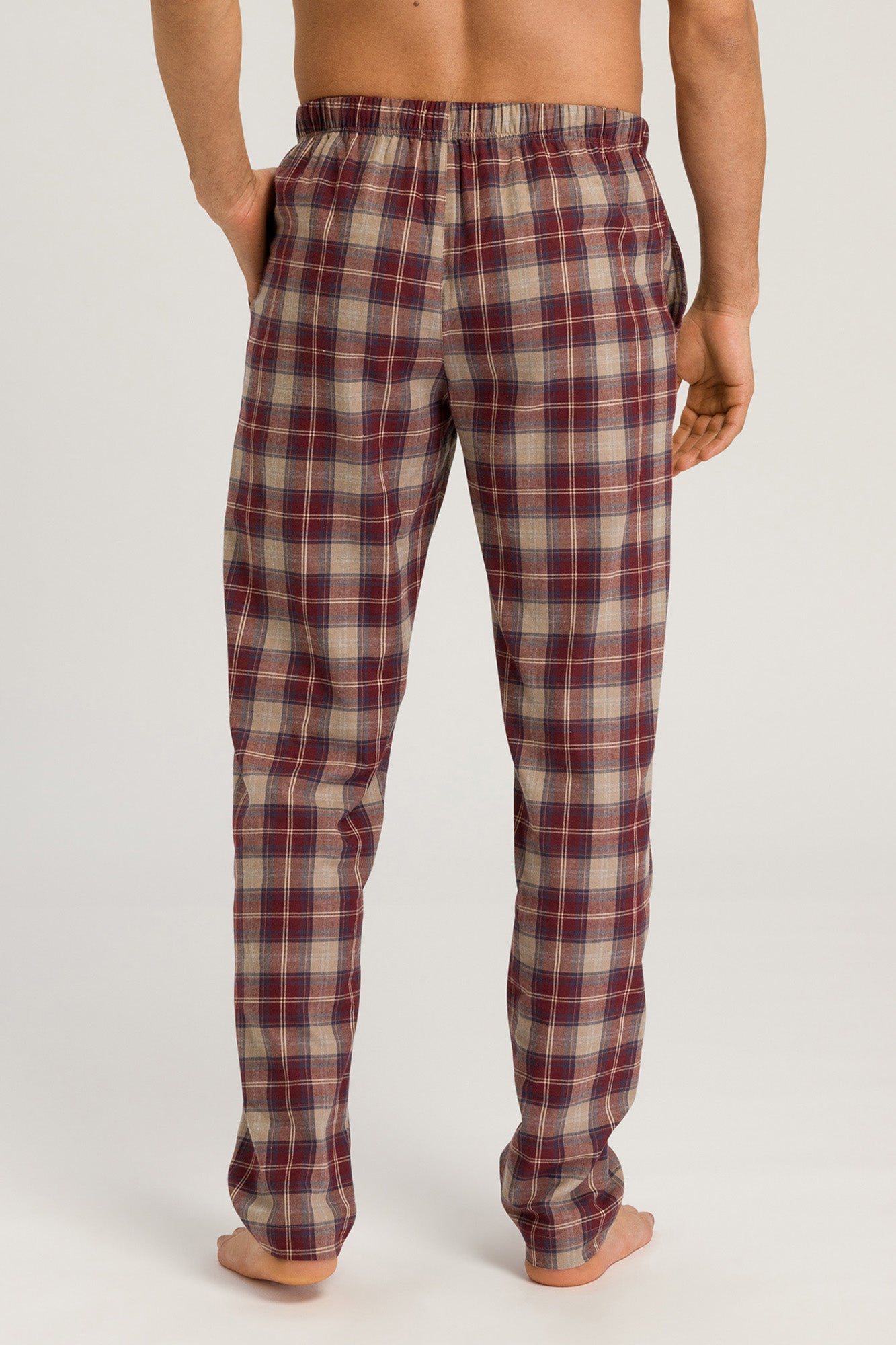 The Cozy Comfort Long Pants By HANRO In Homey Check