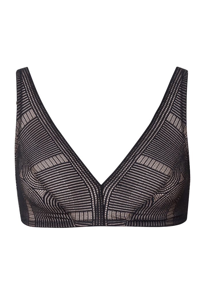 The Martha-Soft Cup Bra By Hanro In Black