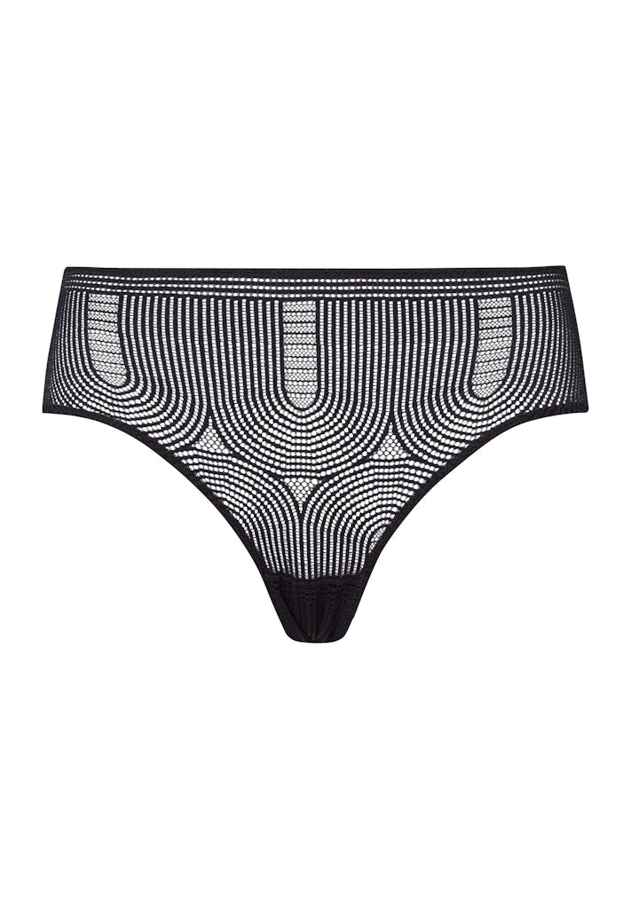 The Martha-Midi Briefs By Hanro In Black