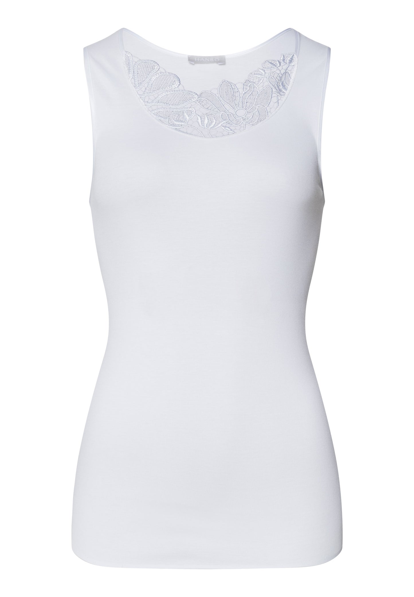 The Belina-Top By Hanro In White