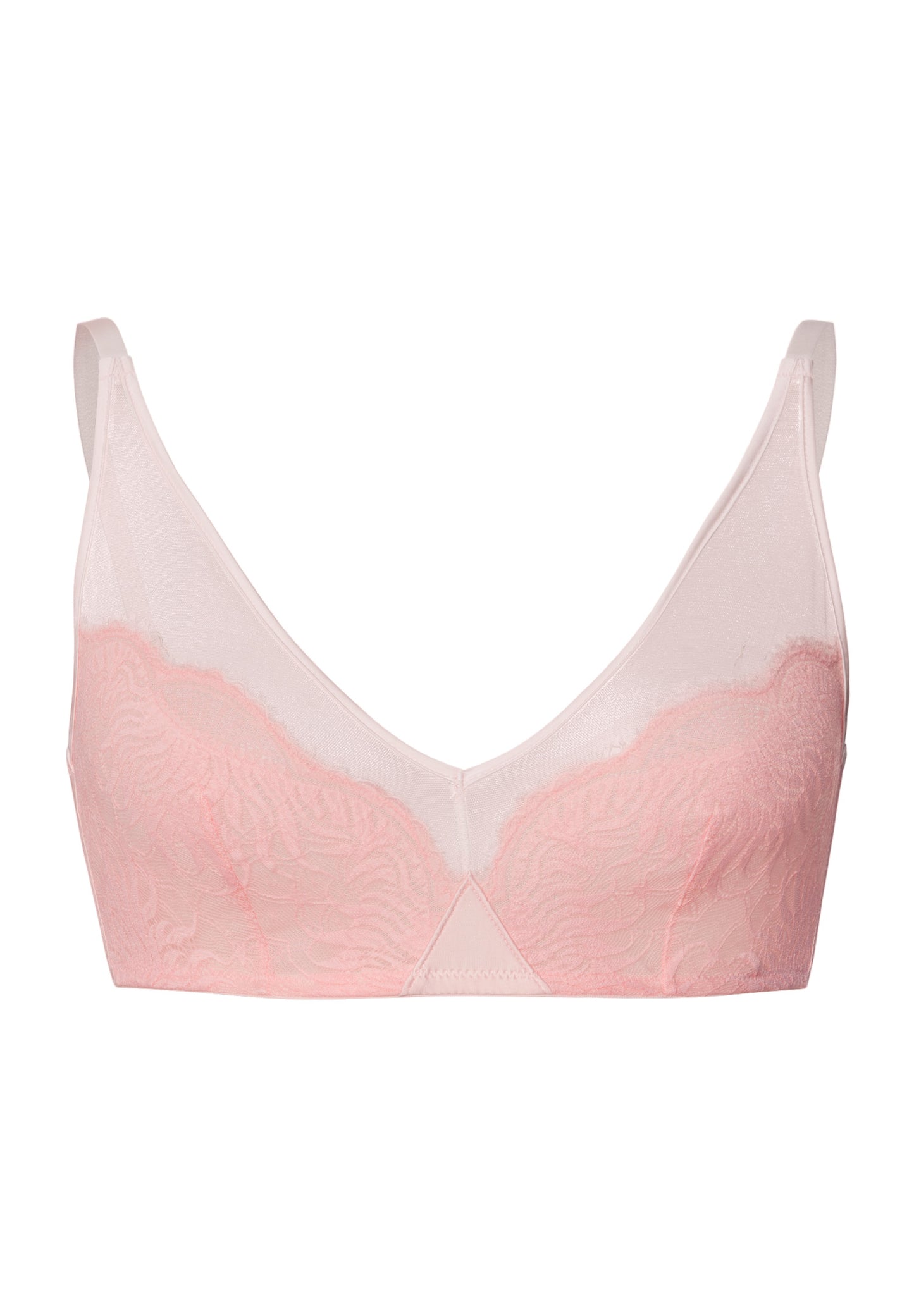 The Gale-Soft Cup Bra By Hanro in Rosewater