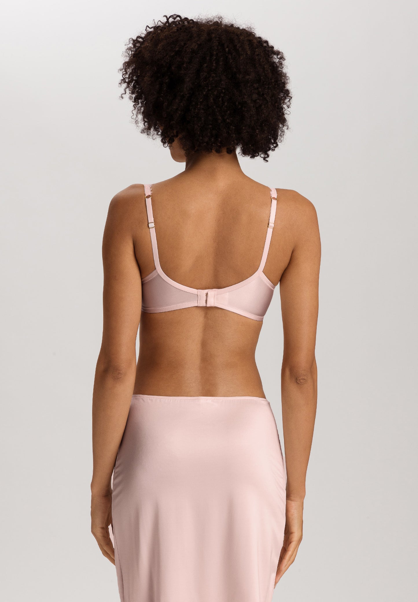 The Gale-Soft Cup Bra By Hanro in Rosewater