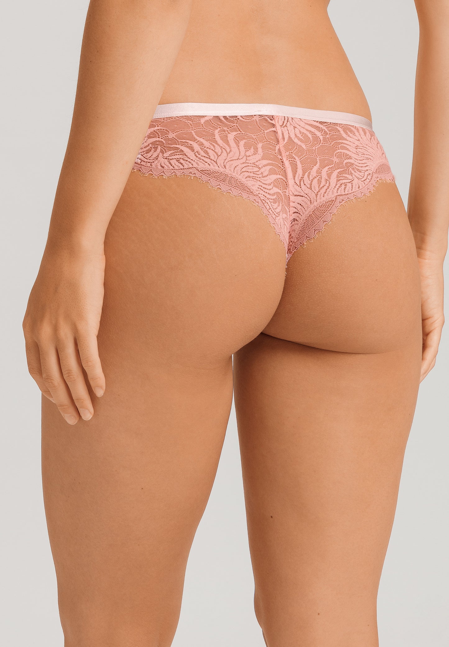 The Gale-Brazilian Panty By Hanro in Rosewater