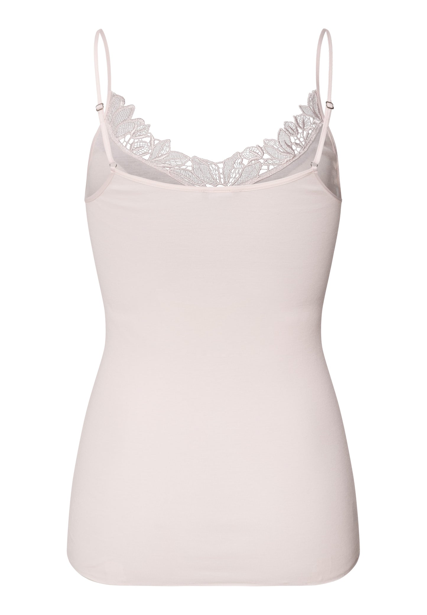 The Belina-Spaghetti Top By Hanro in Rosewater