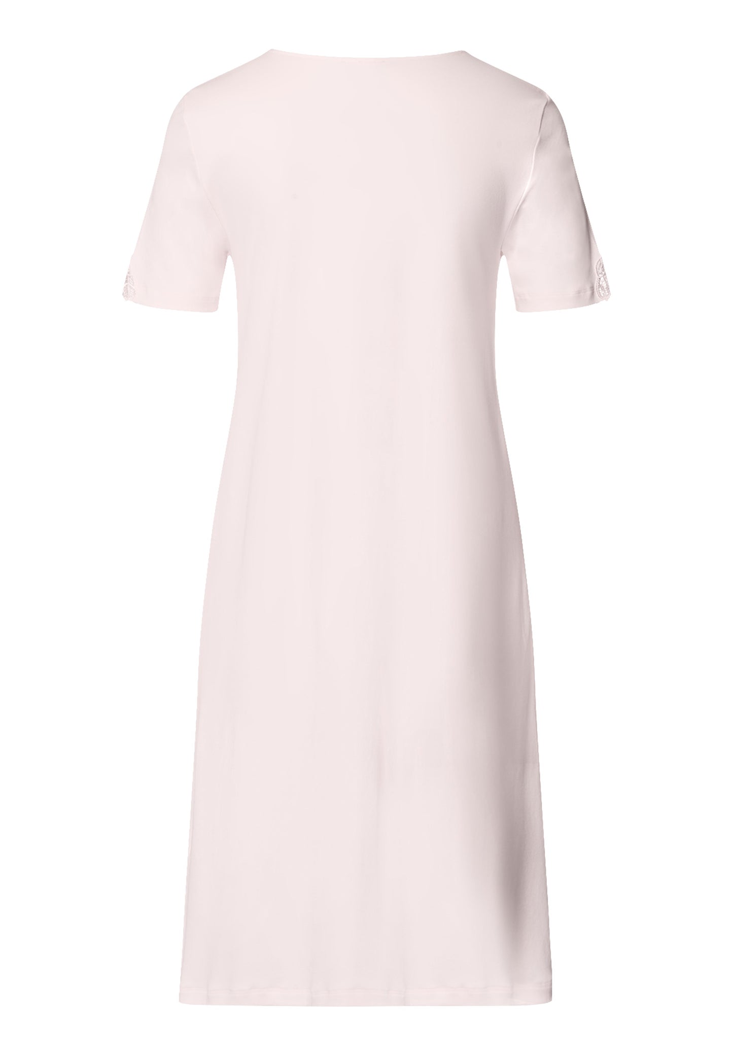The Belina Nw-S/Slv Nightdress 100 Cm By Hanro In Rosewater