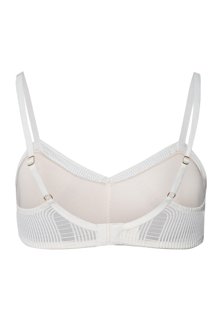 The Martha-Bralette By Hanro In Sunny Cream