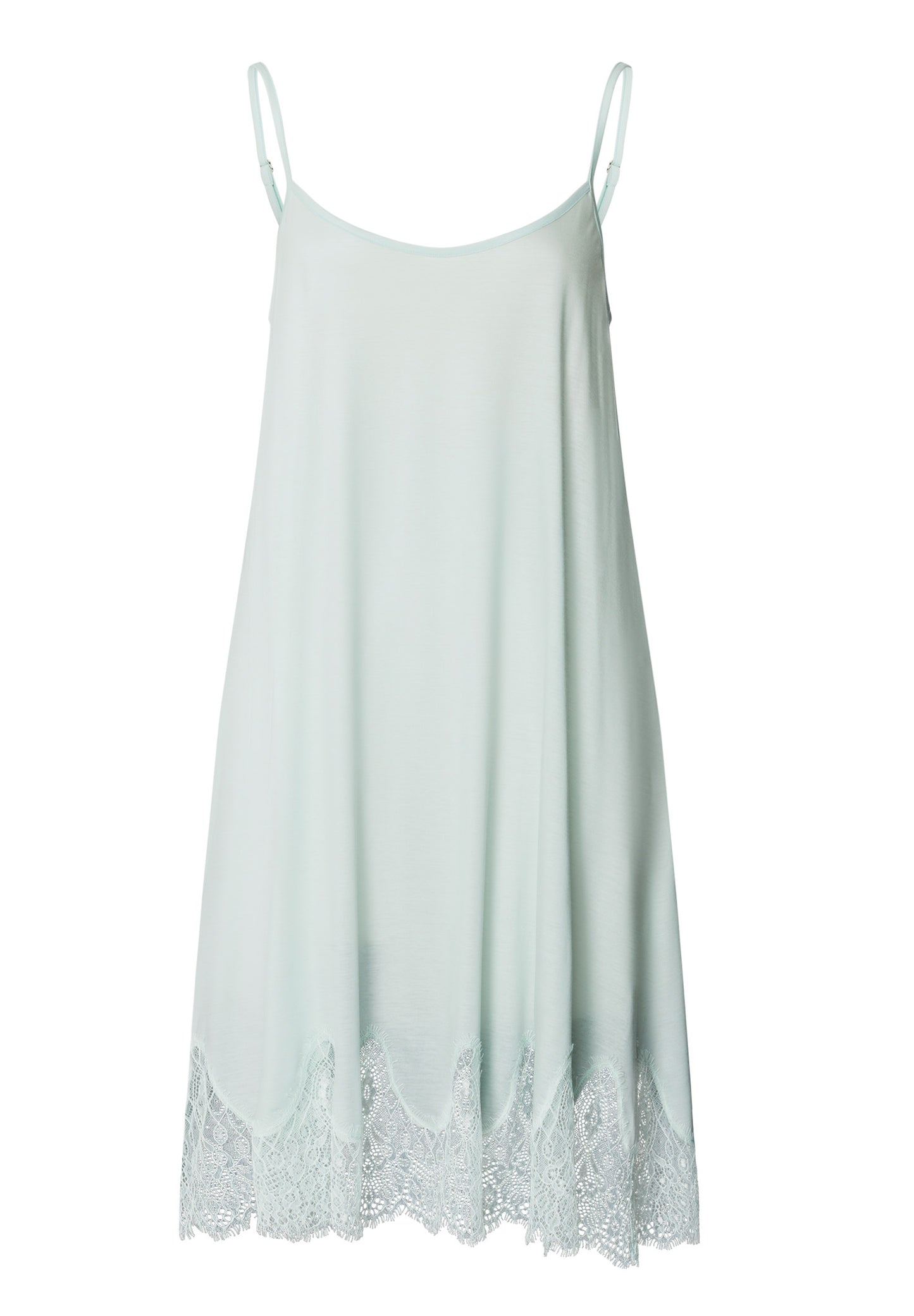 The Melia-Spaghetti Dress 95cm By Hanro in Ice Flow