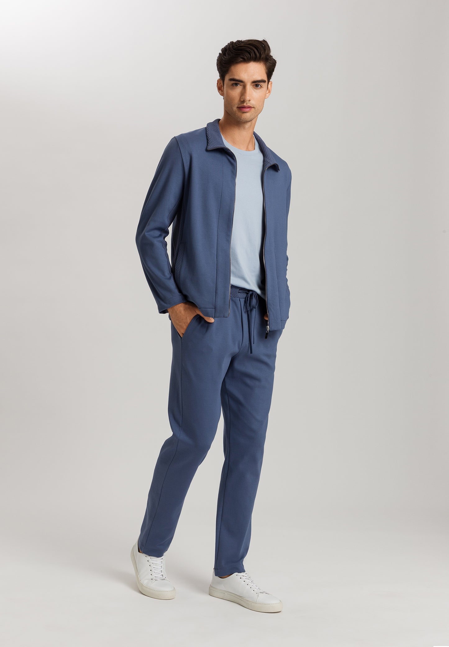 The Night & Day-Long Pants By Hanro in Vintage Indigo
