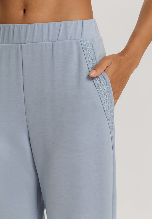The Pure Comfort-Long Pants By Hanro In Sea Breeze