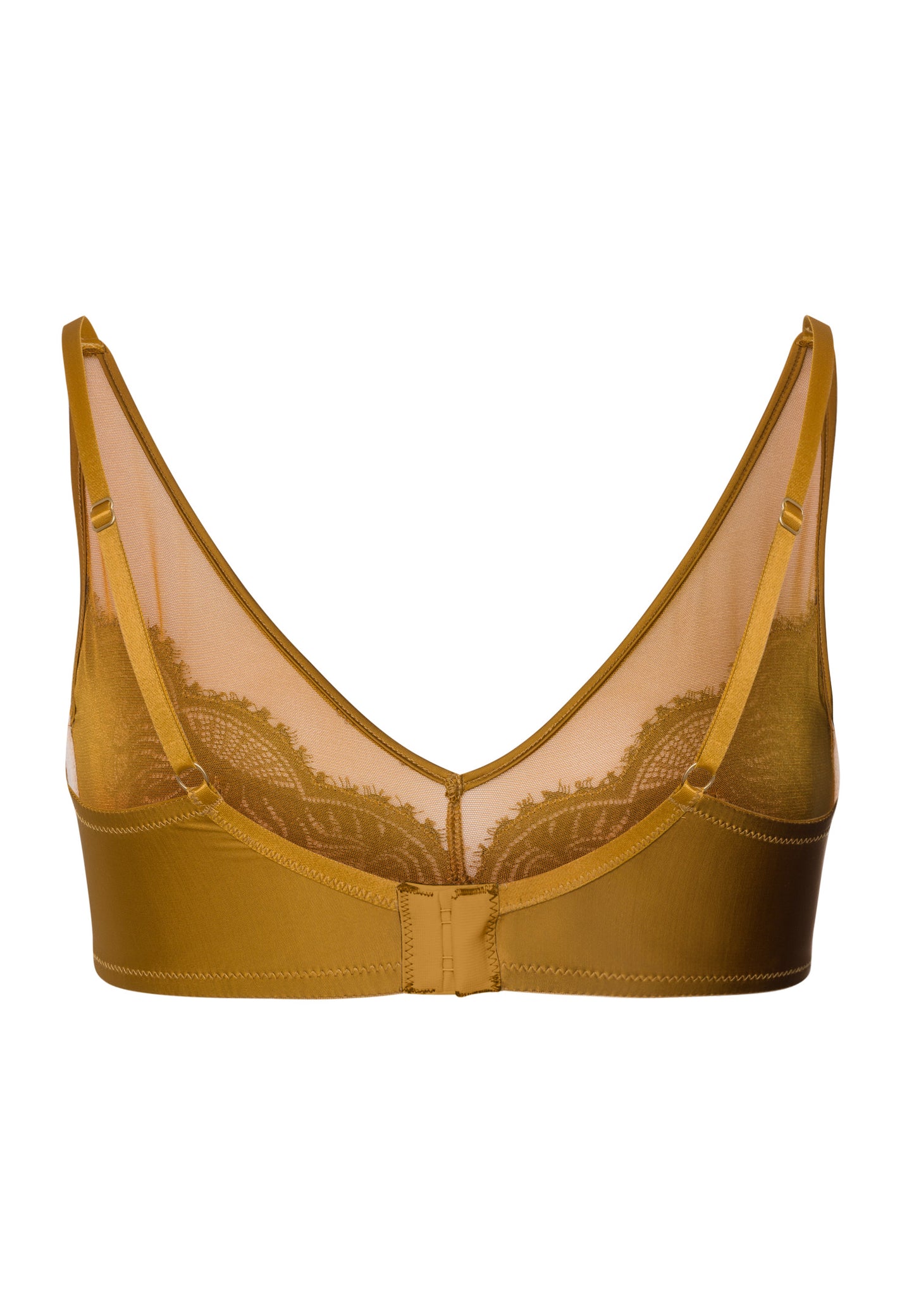 The Gale-Soft Cup Bra By Hanro in Golden Cumin