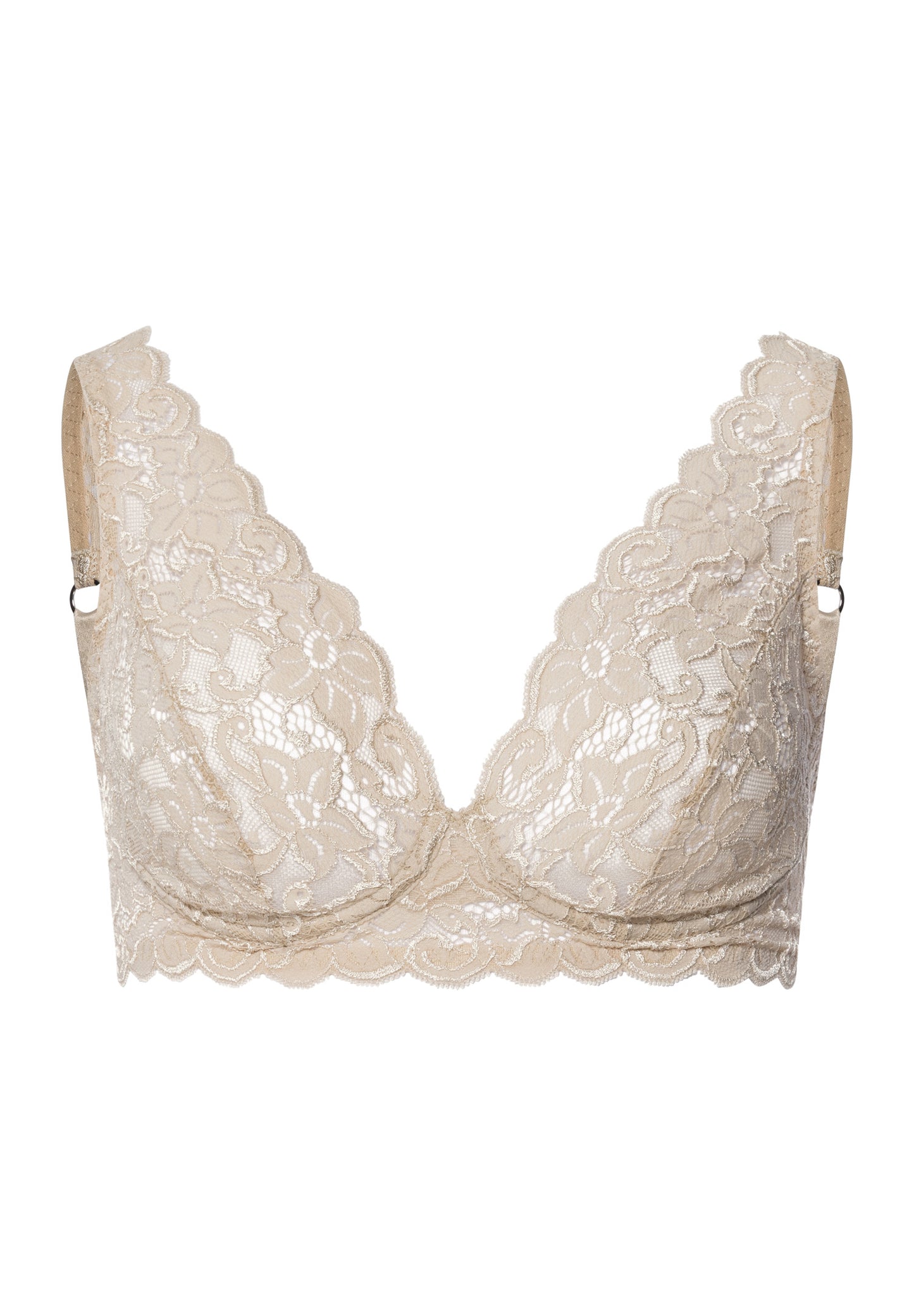 The Moments-Soft Cup Bra By Hanro In Iced Cappuccino