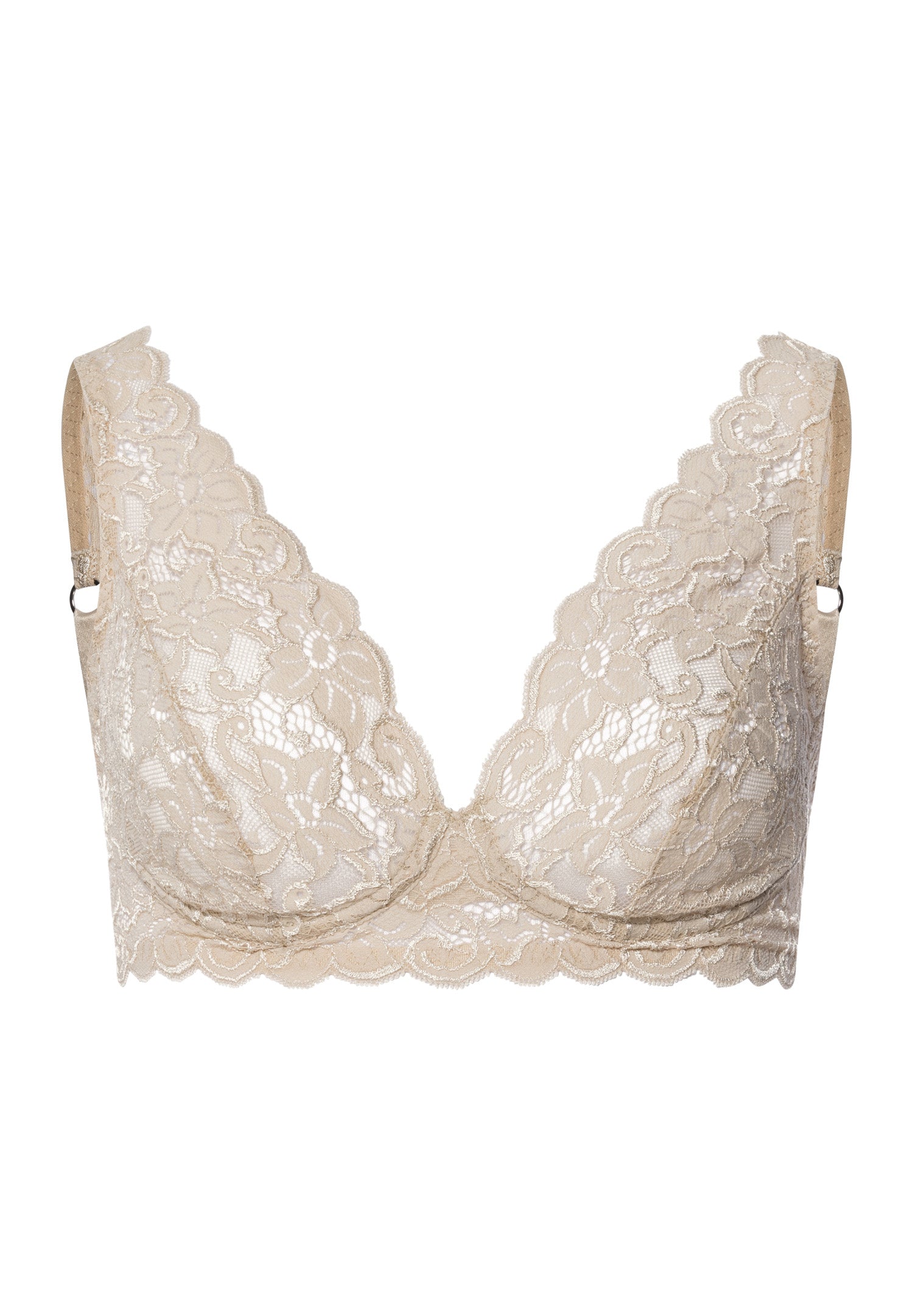 The Moments-Soft Cup Bra By Hanro In Iced Cappuccino