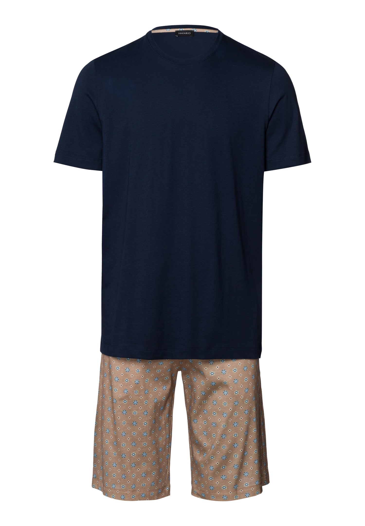 The Night & Day-S/Slv Pajama By Hanro In Summer Tie Print