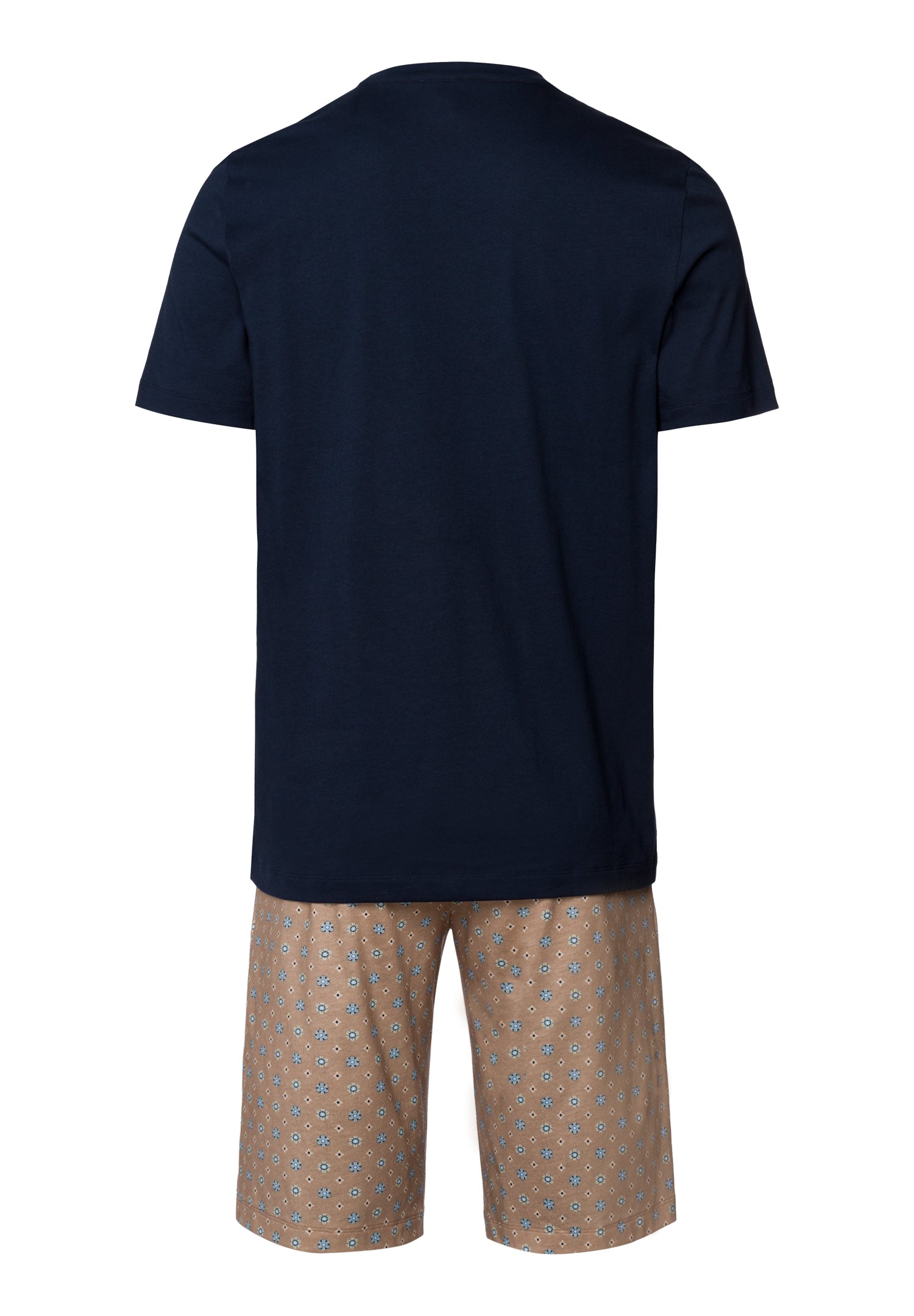 The Night & Day-S/Slv Pajama By Hanro In Summer Tie Print