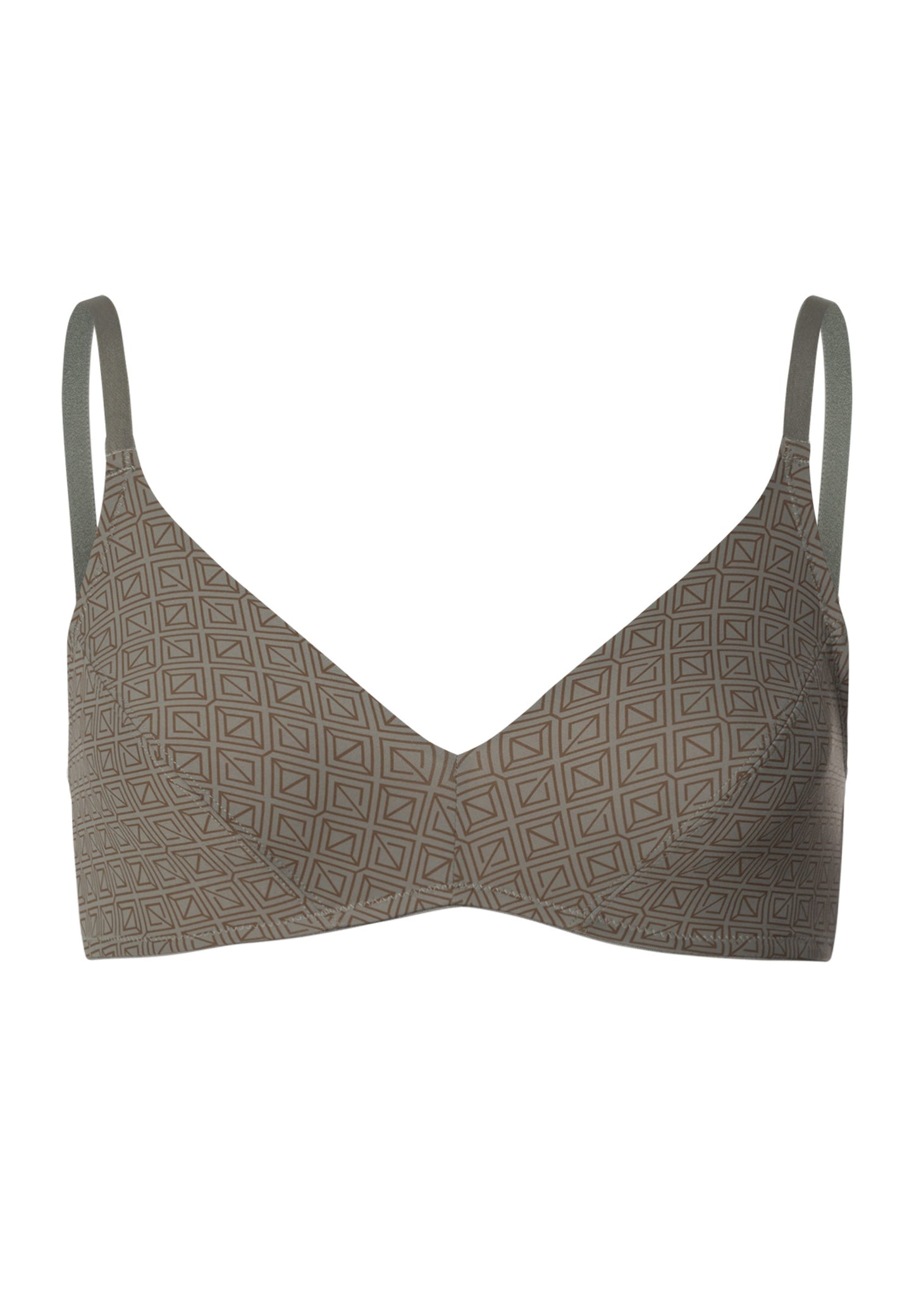 The Alicia-Soft Cup Bra By Hanro In Kalamata Pattern