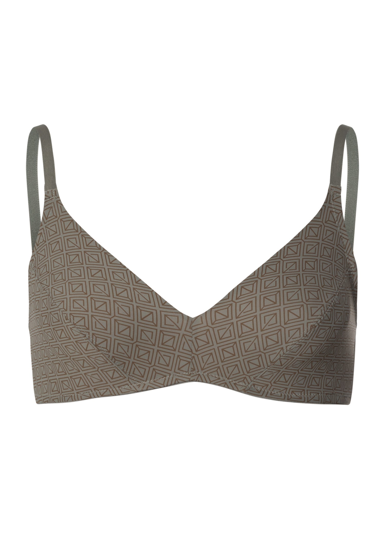 The Alicia-Soft Cup Bra By Hanro In Kalamata Pattern