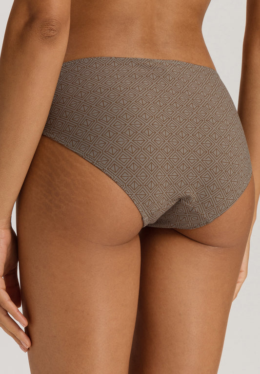 The Alicia-Midi Briefs By Hanro In Kalamata Pattern