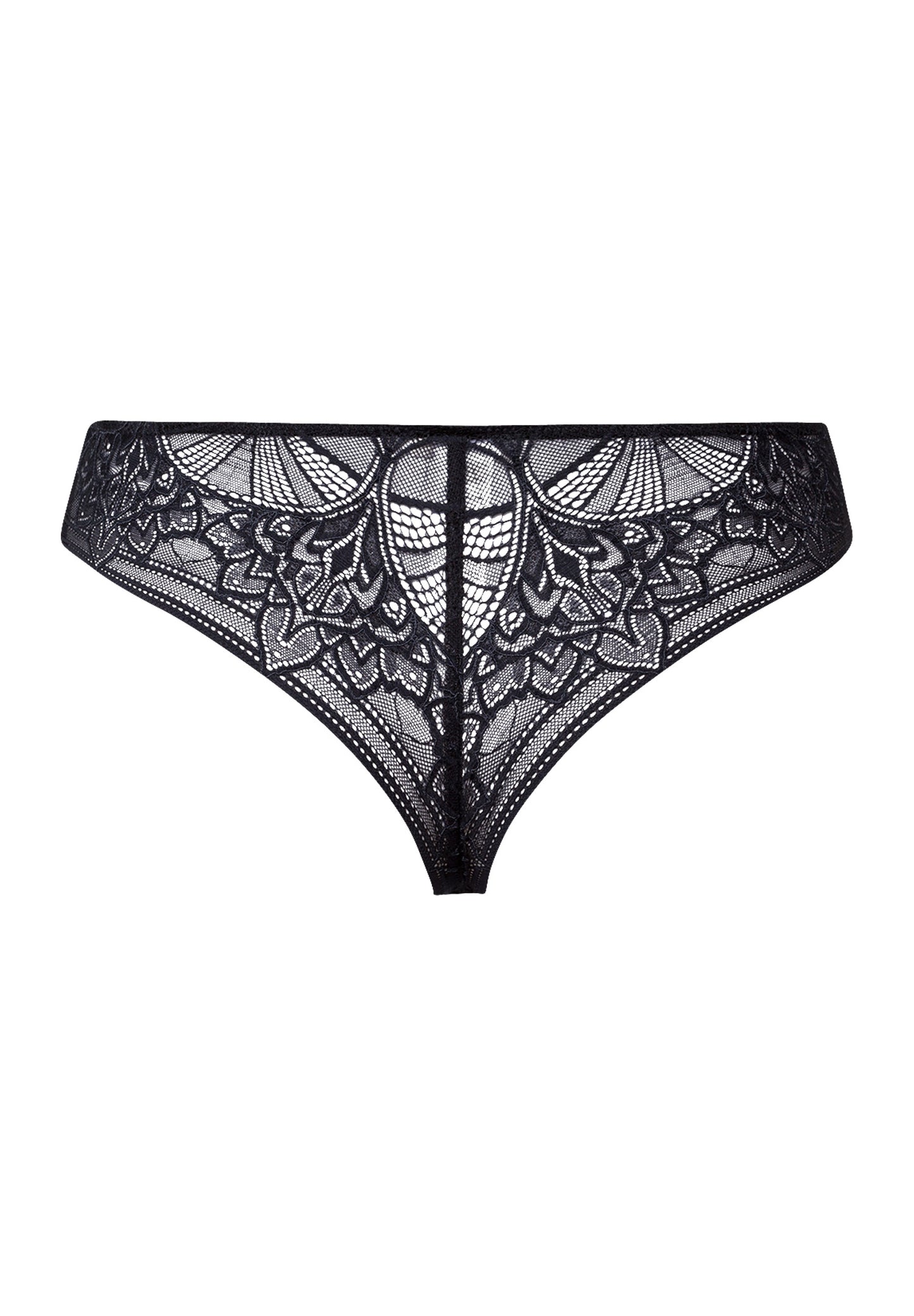 The Holly-Brazilian Panty By Hanro in Black