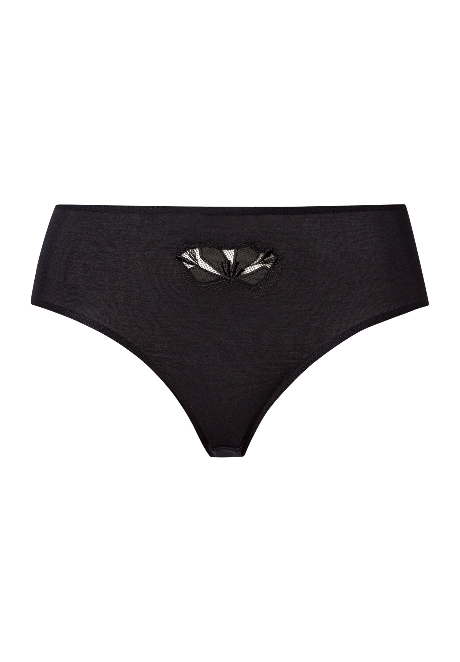 The Kalea-Midi Briefs By Hanro in Black