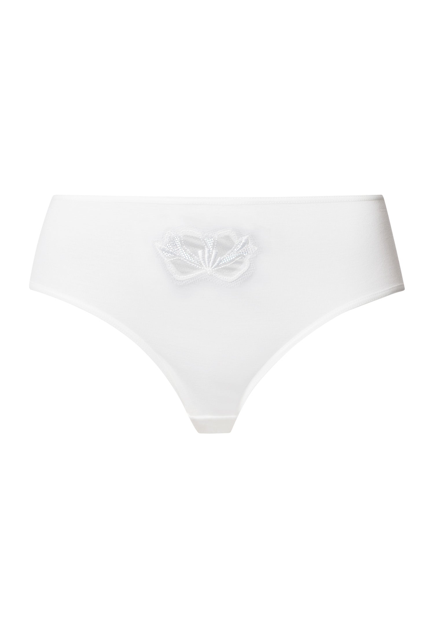 The Kalea-Midi Briefs By Hanro in Off White