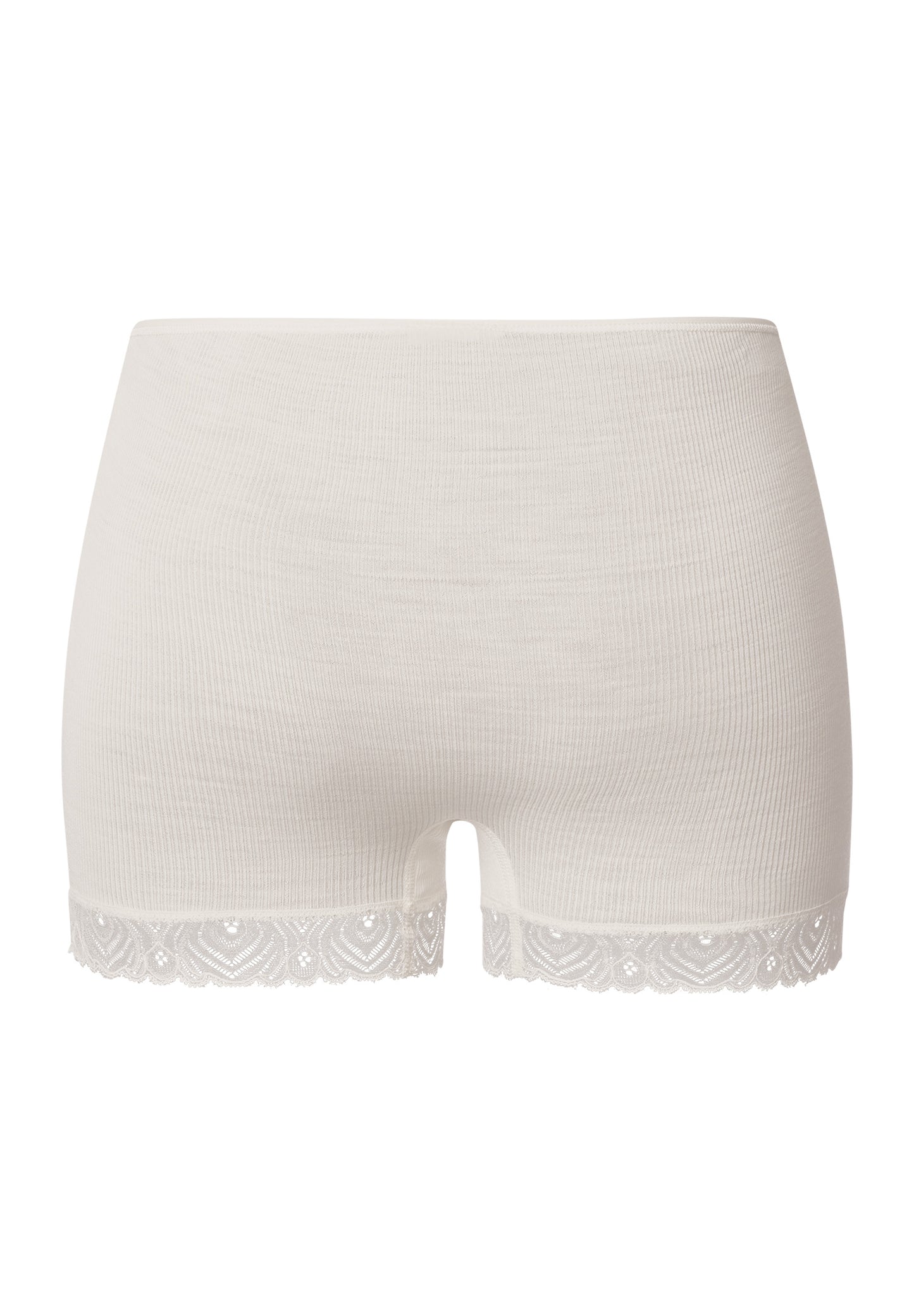 The Woolen Lace-Boyleg By Hanro in Misty White