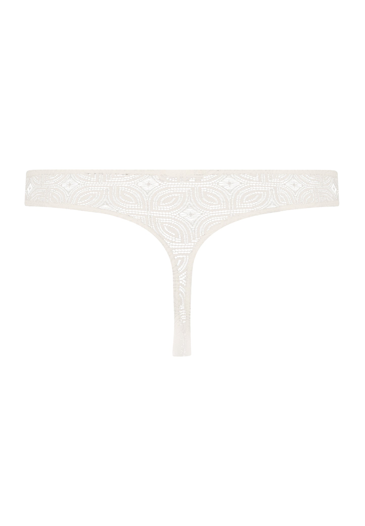 The Ruby-Thong By Hanro in Misty White