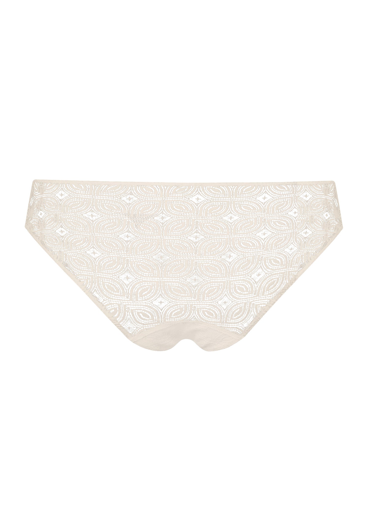 The Ruby-Mini Briefs By Hanro in Misty White