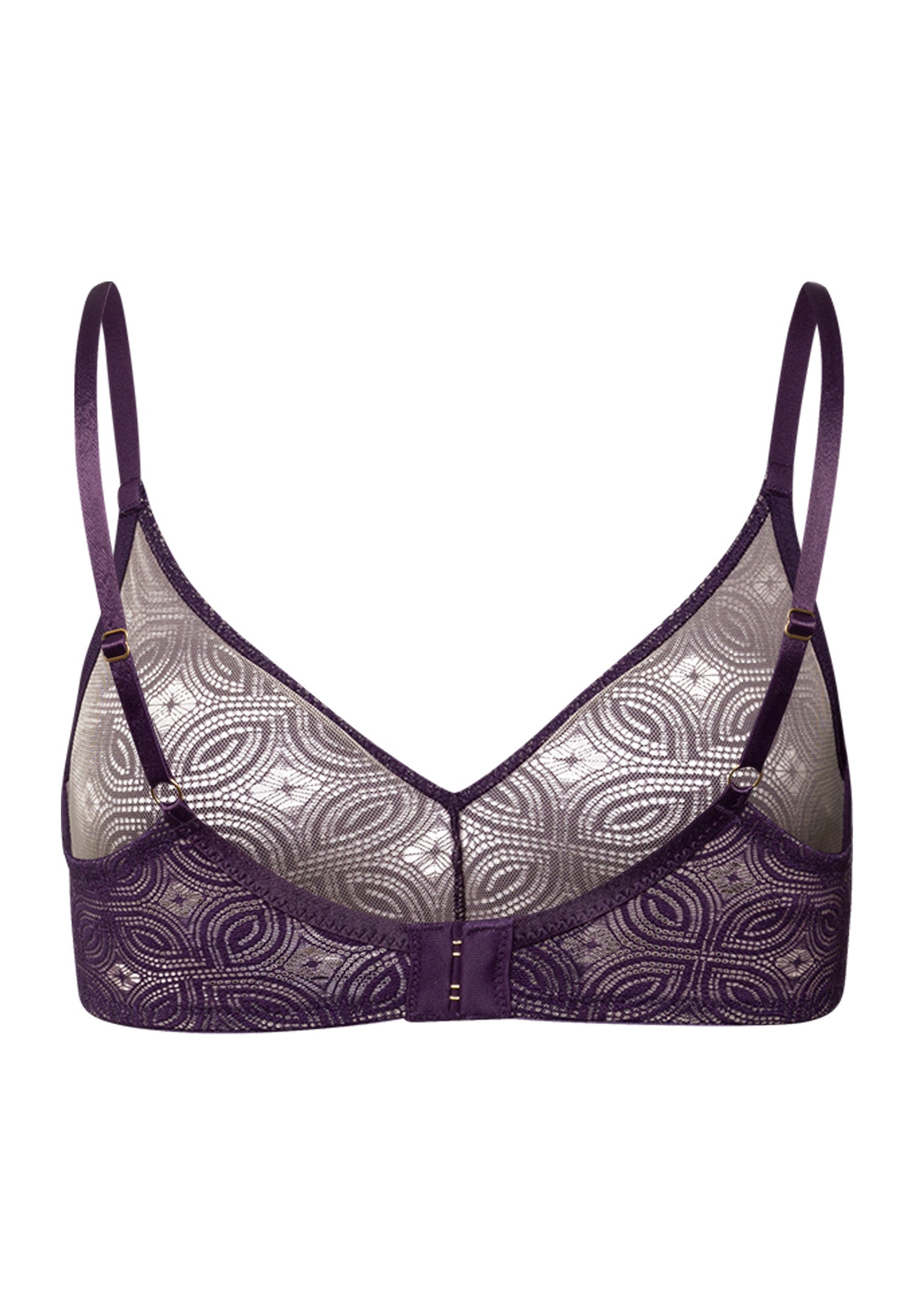 The Ruby-Soft Cup Bra By Hanro in Amethyst
