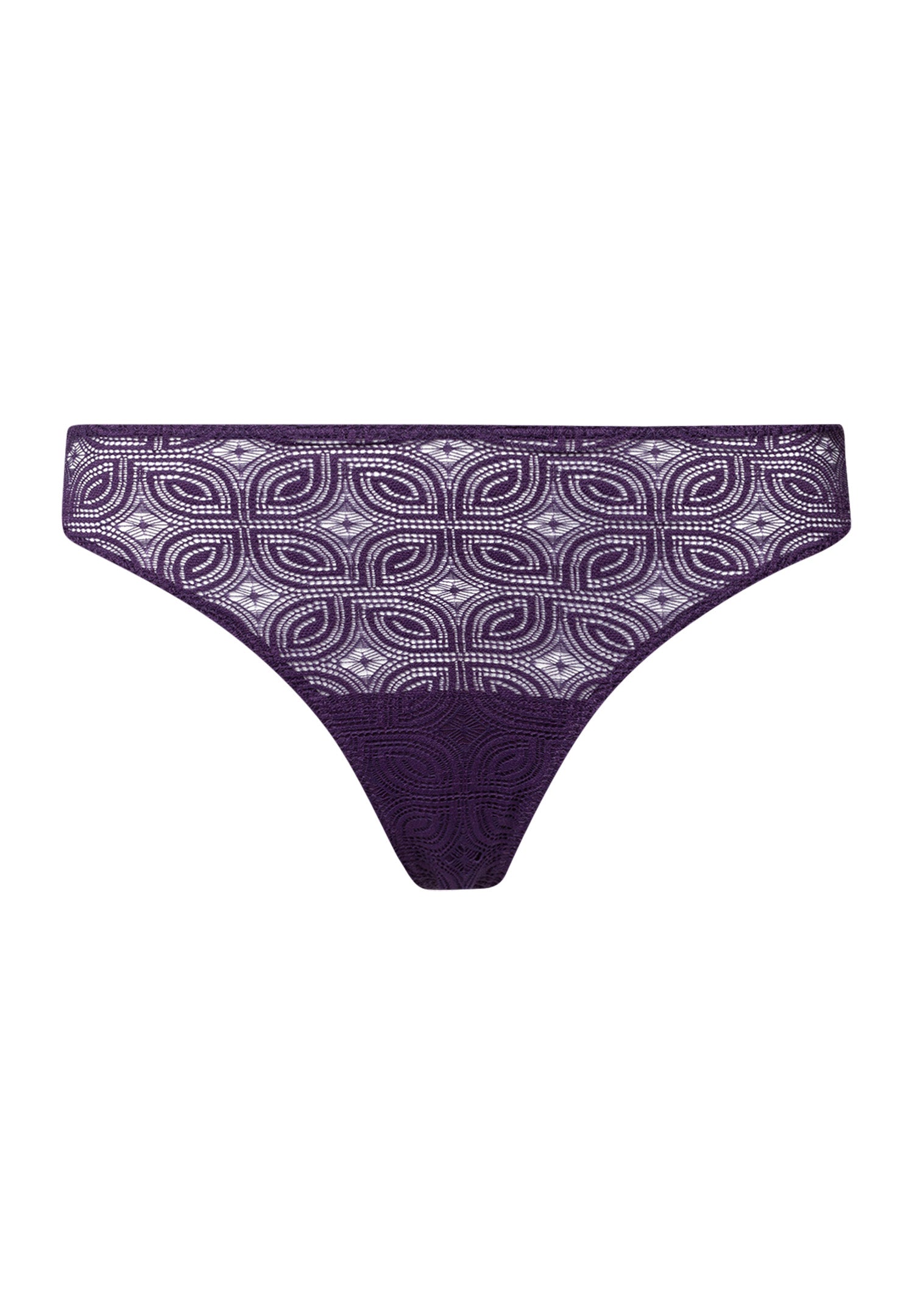 The Ruby-Thong By Hanro in Amethyst