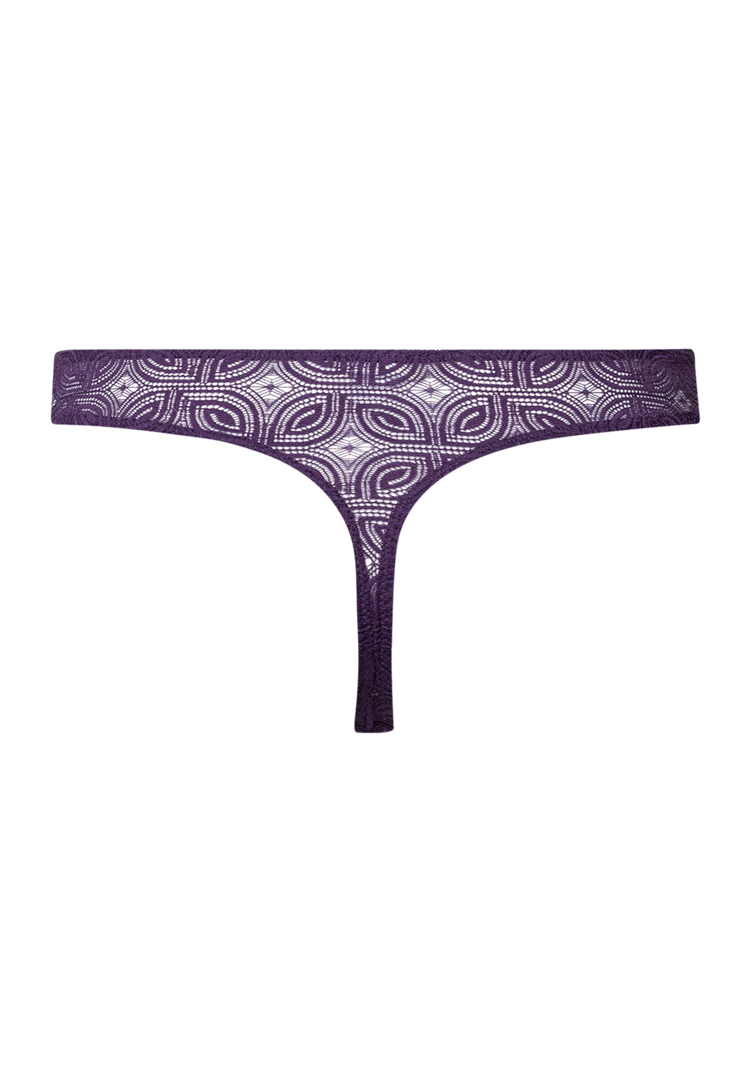 The Ruby-Thong By Hanro in Amethyst