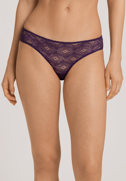 The Ruby-Mini Briefs By Hanro in Amethyst