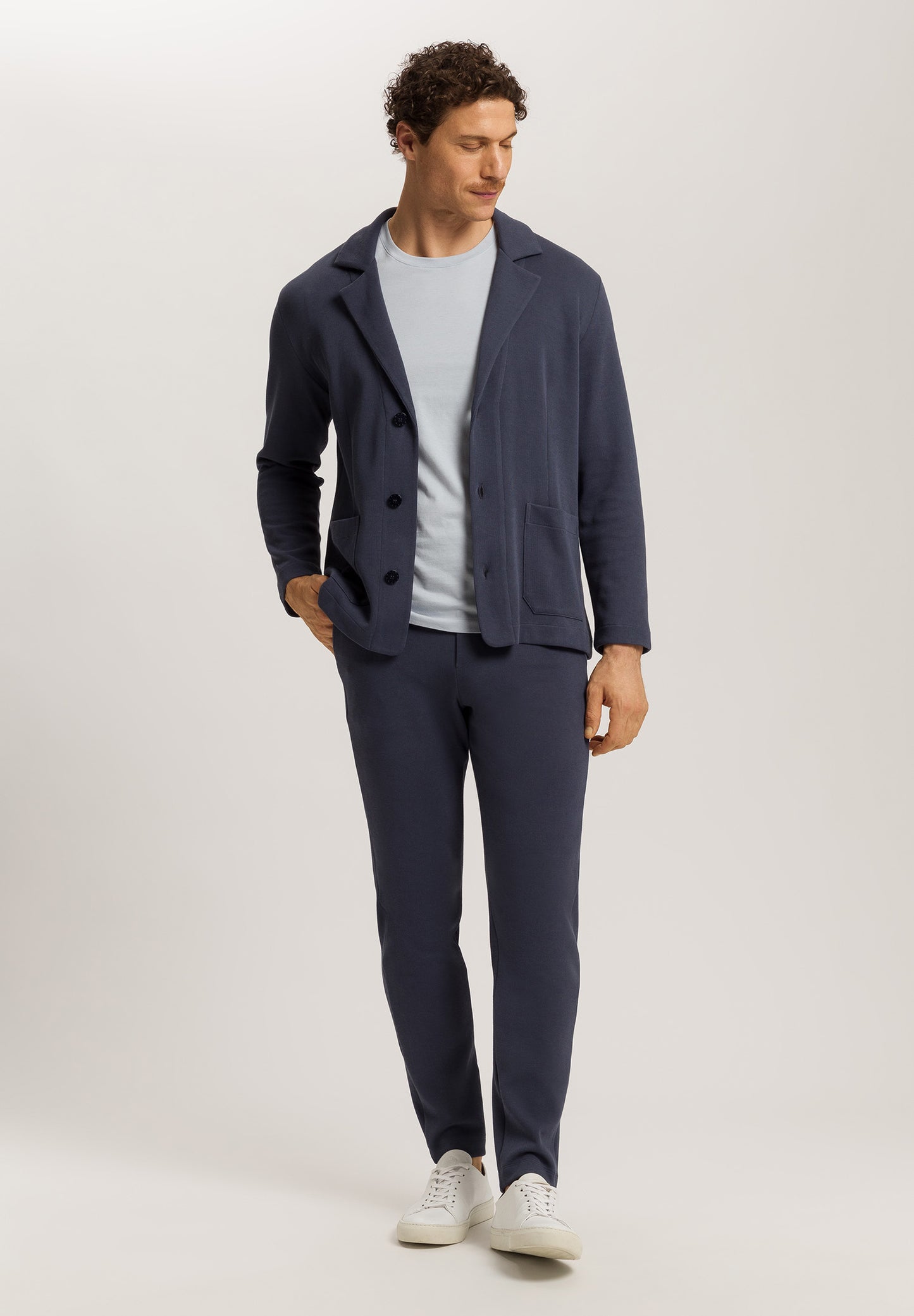 The Travelwear-Blazer By Hanro in Ombre Blue