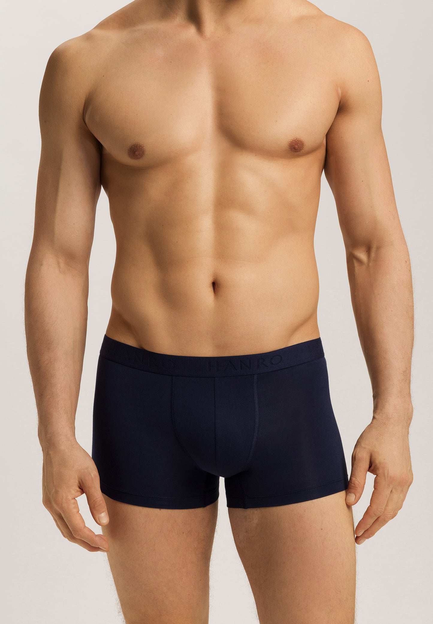 The Cotton Essentials-Pants 2Pack By Hanro in Dutch Blue / Deep Navy