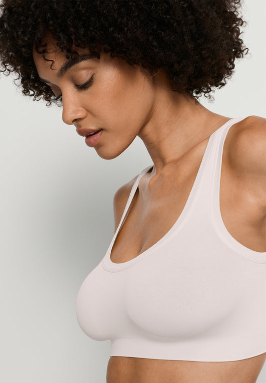 The Touch Feeling-Crop Top by HANRO in Honeydew