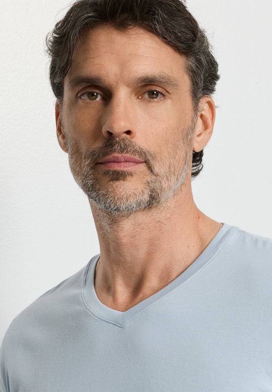 Living Shirts-S/Slv Shirt V-Neck