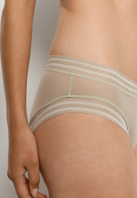 The Orea-Midi Briefs by HANRO in Olive Stem