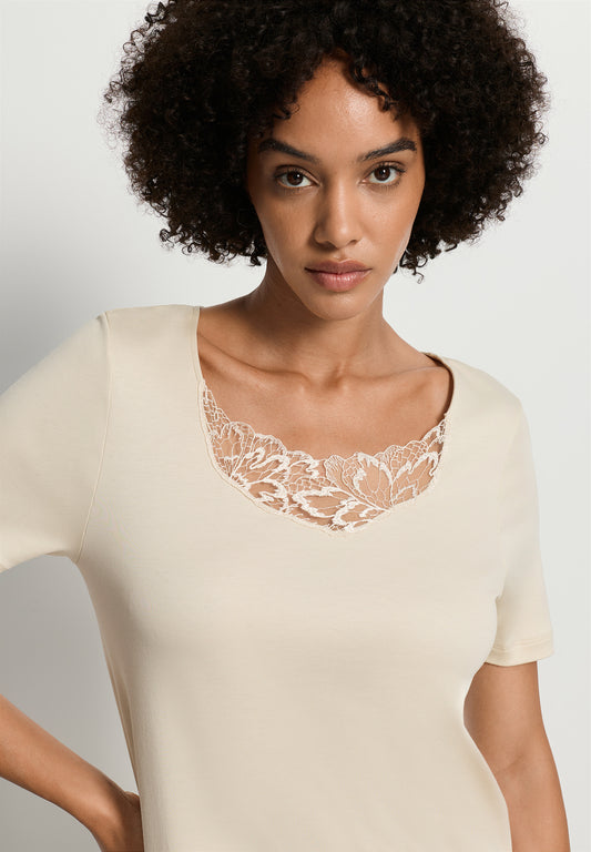 The Belen Nw-S/Slv Nightdress 100Cm by HANRO in Summer Sand